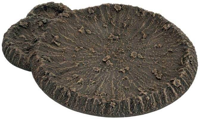 Flames of War: Large Craters and Ruined House - 