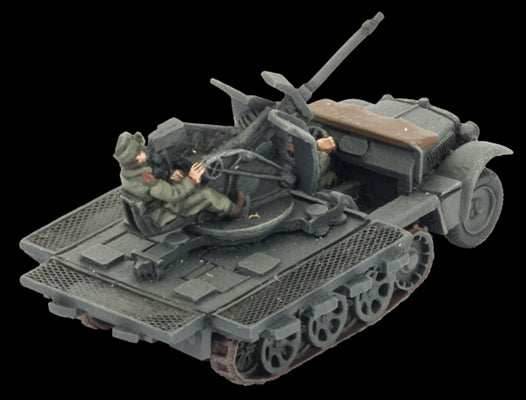 Flames of War: German SD KFZ 10/4 Light AA Platoon (Mid War) - 