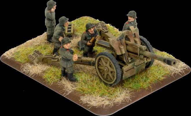 Flames of War: German 10.5cm Artillery Battery (Late War) - 