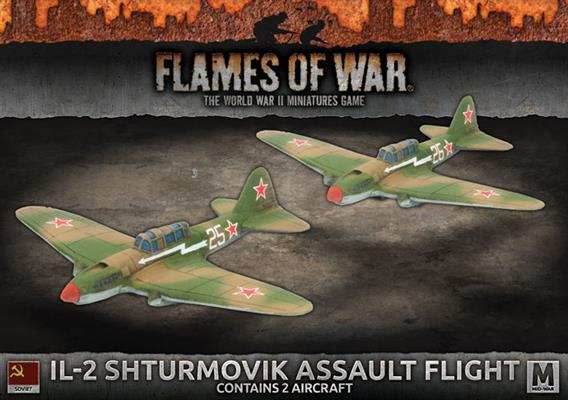 Flames of War: Soviet IL-2 Shturmovik Assault Flight (Mid War) - 