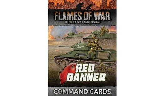 Flames of War: Soviet Red Banner Command Cards - 