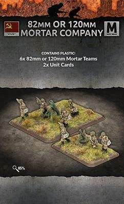 Flames of War: Soviet 82mm And 120mm Mortar Company (Mid War) - 