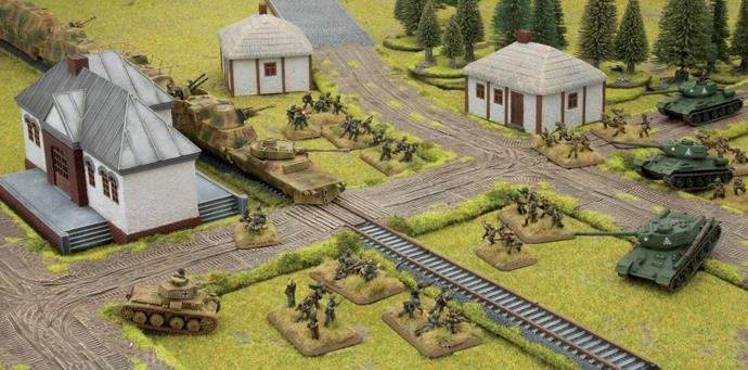 Flames of War: Rural Road Expansion Set - 