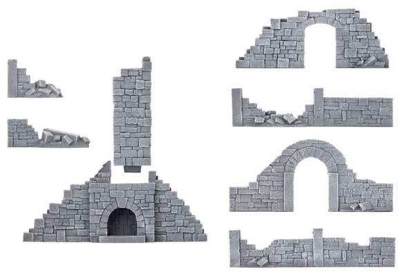 Battlefield in a Box: Wartorn Village - Ruins - 