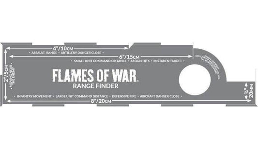 Flames of War: Range Finder (Etched) - 