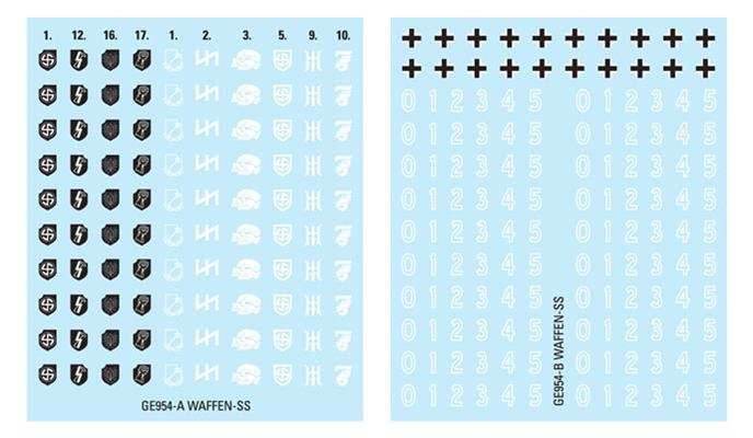 Flames of War: German Waffen-SS Panther Kampgruppe Army (Late War) - 