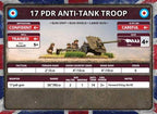 Flames of War: British 17 pdr Anti-tank Platoon (Late War) - 