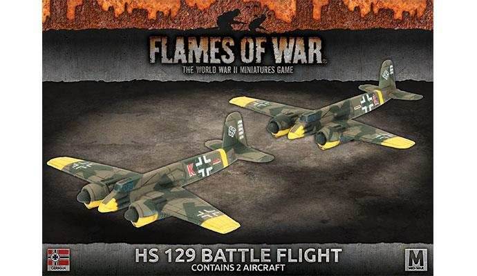 Flames of War: German HS 129 Battle Flight (Mid War) - 