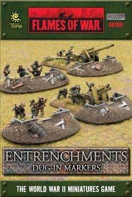 Flames of War: Entrenchments - Dug in Markers - 