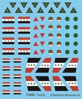 Team Yankee: Iraqi Decal Set - 