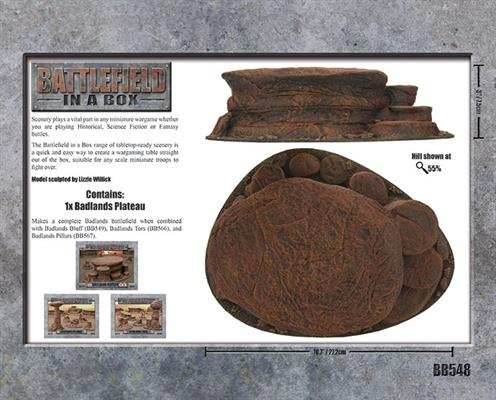 Battlefield in a Box: Badlands Plateau - Mars - 