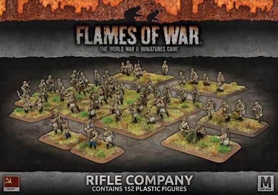 Flames of War: Soviet Rifle Company (Mid War) - 