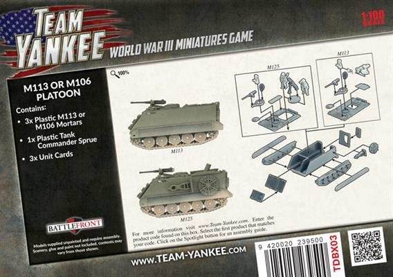 Team Yankee: M113 or M106 Platoon - 
