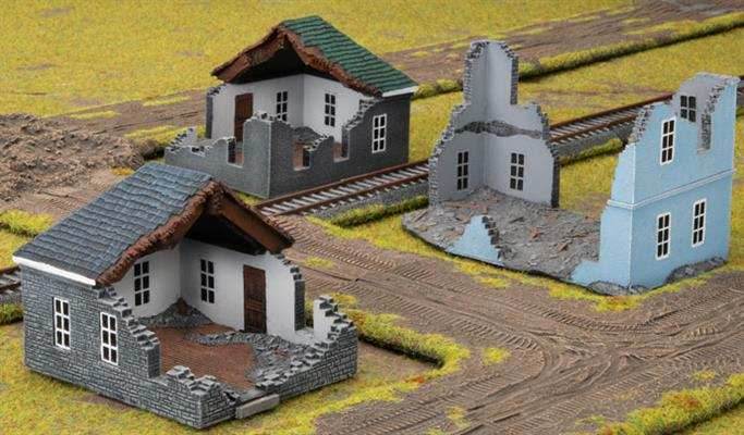 Battlefield in a Box: Ruined Building - 