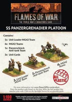 Flames of War: German SS Panzergrenadier Platoon (Late War) - 