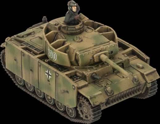 Flames of War: German Panzer III (Late) Tank Platoon (Mid War) - 
