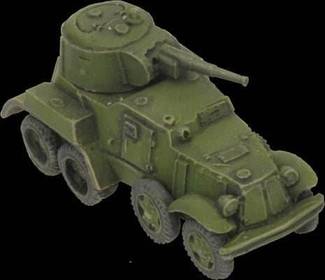 Flames of War: Soviet BA-10 Armoured Car Platoon (Mid War) - 