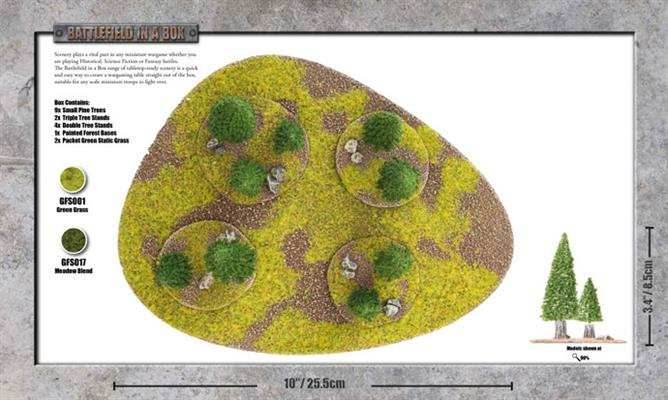 Battlefield in a Box: Small Pine Wood - 