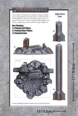 Battlefield in a Box: Gothic Industrial - Pillars - 