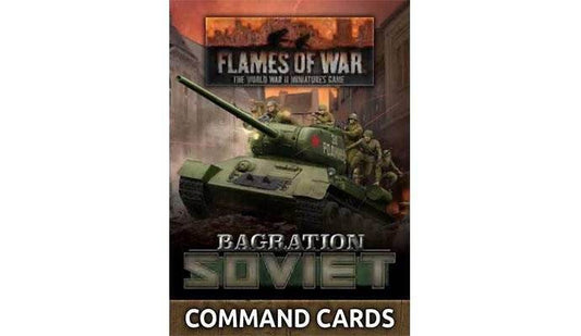 Flames of War: Bagration - Soviet Command Cards - 
