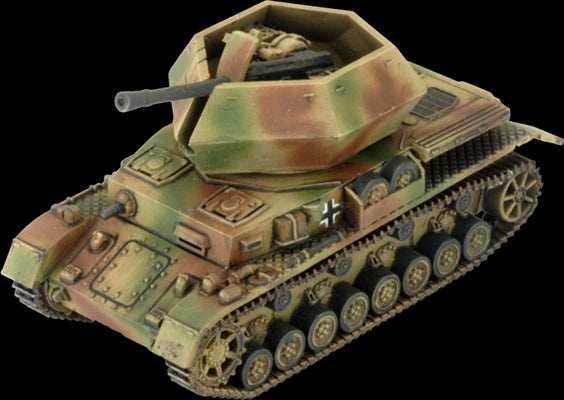Flames of War: German Armoured AA Tank Platoon (Late War) - 