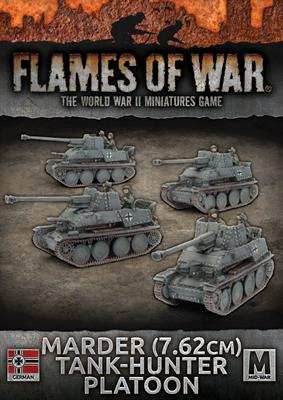 Flames of War: German Marder (7.62cm) Tank-Hunter Platoon (Mid War) - 