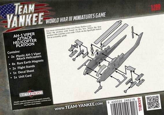 Team Yankee: AH-1 Viper Attack Helicopter Platoon - 