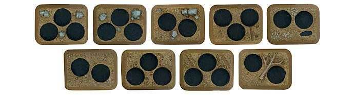 Flames of War: Soviet Plastic Bases - Rural - 