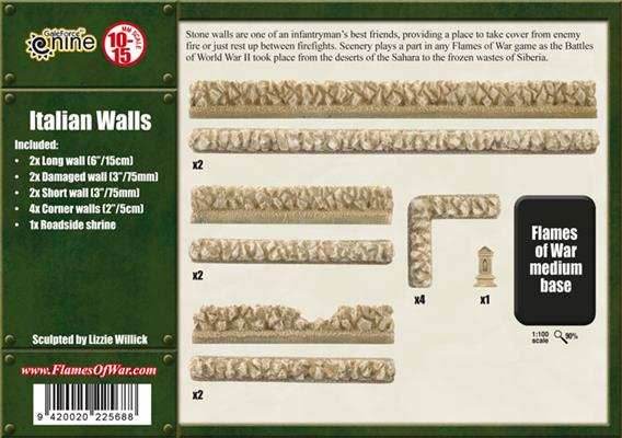 Flames of War: Italian Walls - 