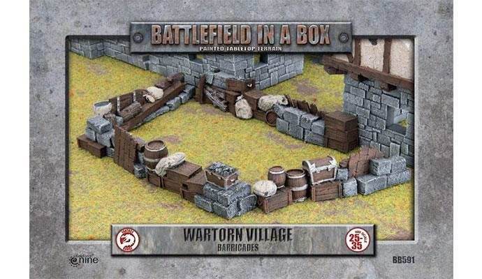 Battlefield in a Box: Wartorn Village - Barricades - 