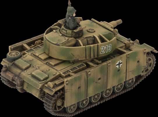 Flames of War: German Panzer III (Late) Tank Platoon (Mid War) - 