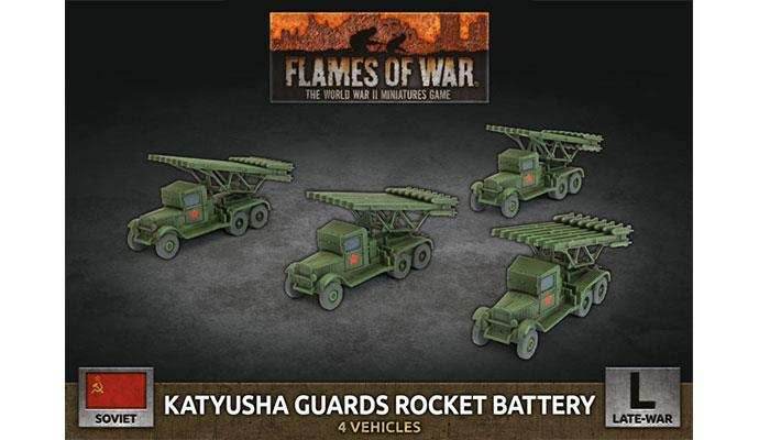 Flames of War: Soviet Katyusha Guards Rocket Battery (Late War) - 