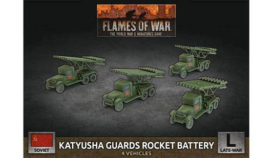 Flames of War: Soviet Katyusha Guards Rocket Battery (Late War) - 