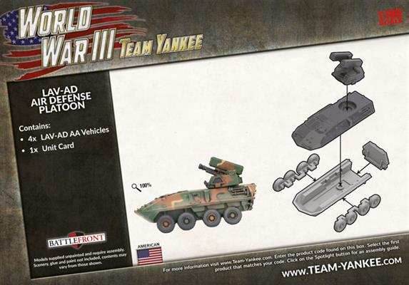 Team Yankee: LAV-AD Air Defense Platoon - 