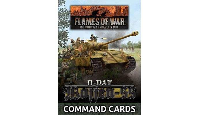Flames of War: D-Day - Waffen-SS Command Card Pack - 