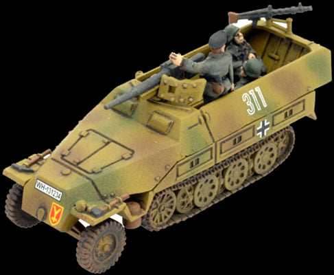 Flames of War: German SD KFZ 251 Transports (Late War) - 