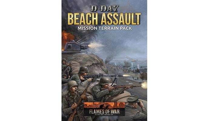 Flames of War: D-Day - Beach Assault Mission Terrain Pack - 