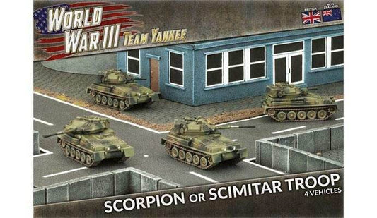Team Yankee: British - Scorpion or Scimitar Troop - 