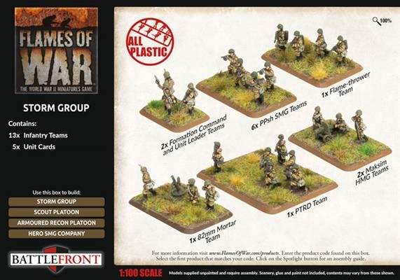 Flames of War: Soviet Storm Group (Late War) - 