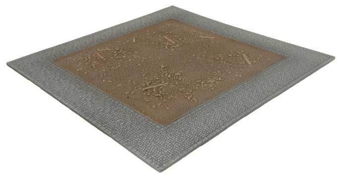 Flames of War: Ruined City Building Base - 