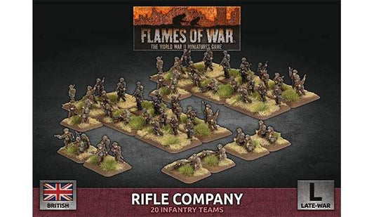 Flames of War: British Rifle Company (Late War) - 