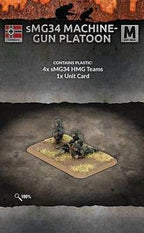 Flames of War: German sMG34 Machine-Gun Platoon (Mid War) - 