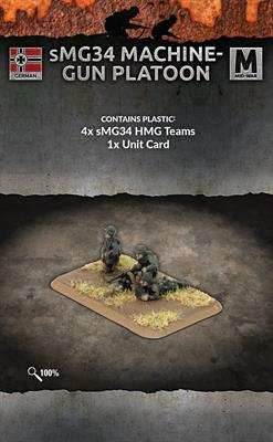 Flames of War: German sMG34 Machine-Gun Platoon (Mid War) - 