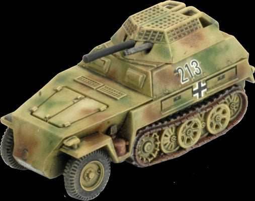 Flames of War: German SD KFZ 250 Scout Troop (Late War) - 