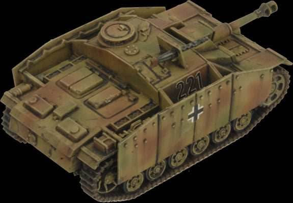 Flames of War: German Fallschirmjäger StuG Assault Gun Platoon (Late War) - 