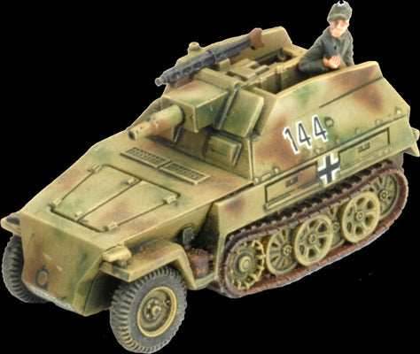 Flames of War: German SD KFZ 250 Scout Troop (Late War) - 