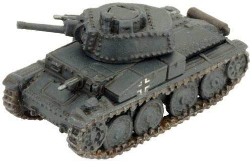 Flames of War: German Panzer 38(t) E/F (Uparmoured) (Early War) - 