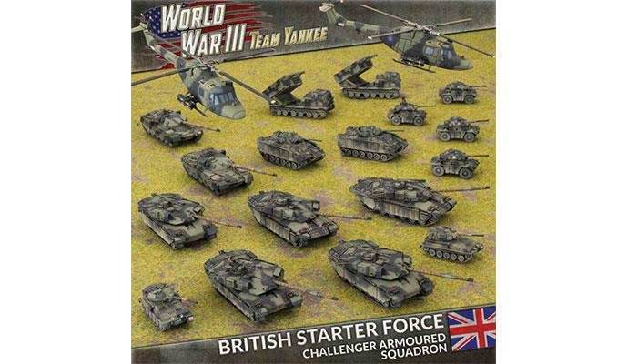 Team Yankee: British Starter Force - Challenger Armoured Squadron - 