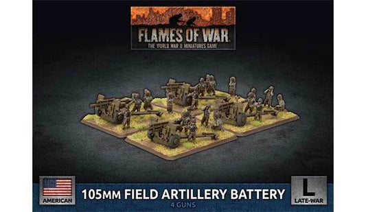Flames of War: American 105mm Field Artillery Battery (Late War) - 