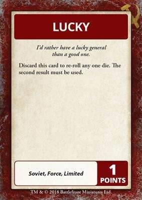 Flames of War: Soviet Enemy at the Gates Command Cards - 